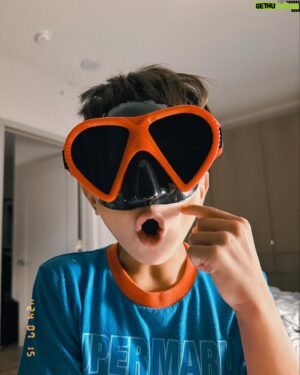Andrew Phung Instagram - Woken up by this guy saying “dad let’s go swimming!” Life is good. ❤️

It’s my first summer off in 8 years. I’ve always been in production, hosting shows, or living away from the family making stuff during the summer months. Cherishing the opportunity to make some summer fun with the fam.