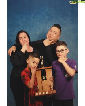 Andrew Phung Instagram - The Phung’s x @awkwardportraitstudio 📷 

Our pal @hooraymae shared this super fun Awkward Photo Popup. It looked like a blast, and let me tell you, it was SOOOOOO MUCH FUN! It was a nice way to get some nice family pictures but also allowing the kiddos to be silly. They have props, you can bring pets, and the whole thing was a breeze. You can book online and there is a great family rate! Also, you can visit @northerntouchvintage which is located on the main floor for some sick vintage finds. #awkwardfamilyphotos