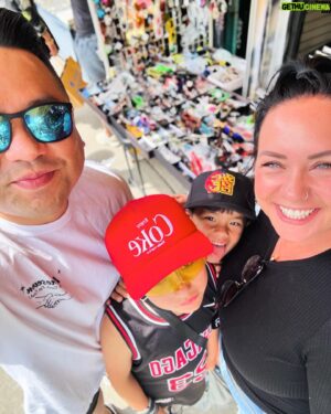 Andrew Phung Instagram - 🎉 Celebrating our 11th wedding anniversary and 19th anniversary together with these two goof balls today! Beautiful weather, pizza lunch, and vintage shopping makes for a perfect day. Another reminder that I’m the luckiest guy in the world, and I’m so thankful I got to courage to talk to @tambooty at Outlaws Nightclub on McLeod Trail all those years ago. Best decision I ever made, and I’m forever grateful for my forever date and best friend. ❤️