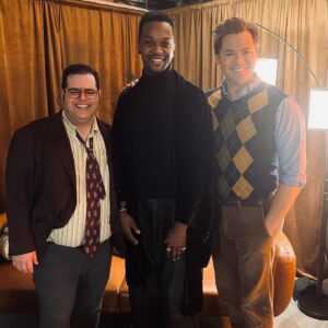 Andrew Rannells Instagram - What a week at Gutenberg! Andrew, J. Harrison, Darren AND Lena! Josh and I are two very lucky dreamers. 🧡🧡🧡🧡