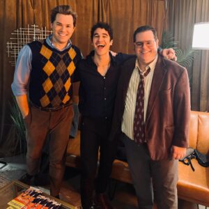 Andrew Rannells Instagram - What a week at Gutenberg! Andrew, J. Harrison, Darren AND Lena! Josh and I are two very lucky dreamers. 🧡🧡🧡🧡