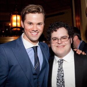 Andrew Rannells Instagram - Josh Gad was born today and we are all better because of it! I know I am. I love you, Joshie. Happy Birthday! 🧡