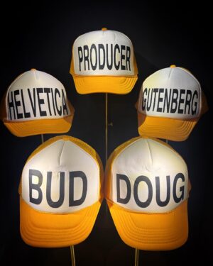 Andrew Rannells Instagram - 🔔 New artifact alert 🔔 Not only did their show get produced…they made it into the museum! 

We have just added new artifacts to The Museum of Broadway, including: THE hats worn by @joshgad, @andrewrannells and the nightly cameo producer (!) in @gutenbergbway; the Tony Award-winning set model from ACT ONE; and the Tony-nominated set model from CRAZY FOR YOU. Which cameo producer did you see? Comment below⬇ You can only see these on display at The Museum of Broadway⭐️ Get your tickets today! Or take advantage of our annual membership and you can visit every time we get new costumes, props, artifacts, special exhibits and more🎟️🎉

GUTENBERG! THE MUSICAL! Hats developed & created by: More Good Productions Inc (@raywet & @jrgoodmannyc) 
ACT ONE scenic designer: @beowulfboritt 
CRAZY FOR YOU scenic designer: Robin Wagner
 
#newaddition #display #upclose #gutenberg #joshgad #andrewrannells #producer #cameo #hats #setdesign #setdesigner #crazyforyou #actone #design #broadway #only #onlyinnyc 🗽 #museumofbroadway #linkinbio #tickets #membership #visit #thingstodo #thingstodonyc #mustsee #hot #new #museum #timessquare #nyc