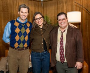 Andrew Rannells Instagram - Thank you @jennifer.garner for eating dreams with us at @gutenbergbway this weekend. Love you!