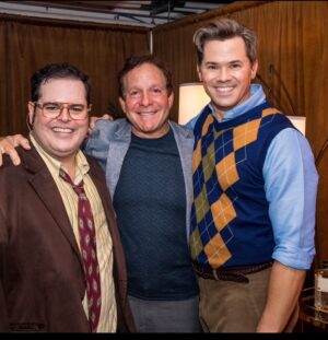 Andrew Rannells Instagram - Tomorrow is TONY day!!! I’m so proud that our little Gutenberg family will be represented at the big show! (This is a dance move that was cut from the show. If it hadn’t been cut… I think we would also be up there for best choreography. Sorry, Nancy.)