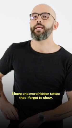 Andrew Rea Instagram - @bingingwithbabish, whose new cookbook ‘Basics with Babish’ is out today, shows us a special tattoo he got right before his favorite band’s last concert. Watch the full video at the link in bio.