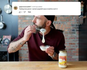 Andrew Rea Instagram - Ask and you shall receive 🍝. What should I rank next? Link to watch pasta sauces in bio!