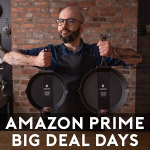Andrew Rea Instagram - It’s time for Prime Big Deal Days! Many Babish Cookware items are discounted, including tiny whisks, knives, cast iron, mixing bowls, Dutch oven, and more. Head to the link in bio to shop!