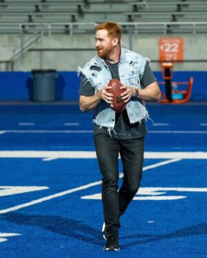 Andrew Santino Instagram - Thank you @bertkreischer and @fullyloadedfestival for giving me a fatty liver ❤️ 

📸 @toddrphoto 
Drone @skycandystudios