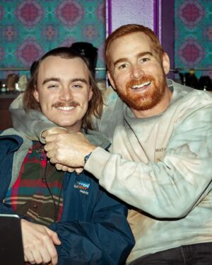 Andrew Santino Instagram - December dump 
From Greek god to the 👨‍🍳 it’s been a year 
Thanks for being Bad Friends 

This may be lame but Bad Friends Tour was a culmination of our dreams and you guys helped make them a reality. I’ve said it before and I’ll say it again, Bad Friends is the greatest thing to happen to my career and I’m forever grateful.