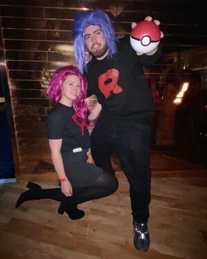 Andrew Shane Instagram - Prepare for trouble 😈 #halloween 
And yes I posted this three days late just pretend okay 😂

Also if you don’t know who this is then shame on you block me