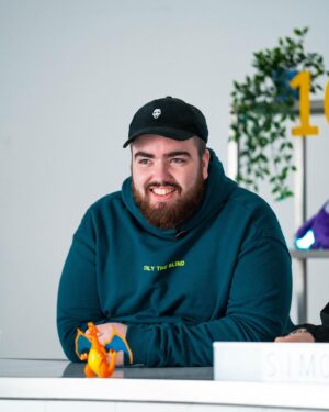 Andrew Shane Instagram - No spoilers just me and my Charizard 🤫 

@kirstylouisewells @sidemen