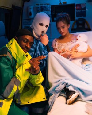 Andrew Shane Instagram - We just dropped the Real Name music video, out now on @ksi’s channel. And yes — wearing this Bally non stop for a two day shoot WAS as sweaty as you’d imagine. 
Thanks to @rvbberduck for this crazy idea. You executed it to perfection. And much love to the rest of the crew. 📸 @bastakespics