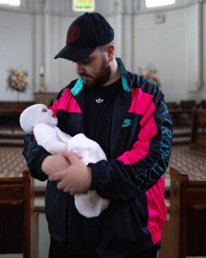 Andrew Shane Instagram - We just dropped the Real Name music video, out now on @ksi’s channel. And yes — wearing this Bally non stop for a two day shoot WAS as sweaty as you’d imagine. 
Thanks to @rvbberduck for this crazy idea. You executed it to perfection. And much love to the rest of the crew. 📸 @bastakespics