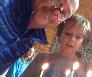 Andrew Zimmern Instagram - Birthday pics from years past. Thanks to all the friends, family and fans who sent such kind wishes. 
This has been a hell of a year, can 2024/25 get better? I sure as sh*t hope so! Usually I try to share some wisdom from the year that I’ve gleaned but I’m a little numb from the last 5 weeks. My kid came home. Joyous doesn’t begin to describe how that feels. So grateful. 
On the flip side I lost a friend very suddenly which reminded me how precious life is and how we take our relationships for granted. All of them. My Yoda, the man who taught me how to live my life for the last 32 plus years and be a functioning member of society is in the hospital and could use some collective good mojo thrown out into the universe in his direction. If you feel so inclined send some love in my friend Jim’s direction. 
Life is fired at point blank range. It turns on a dime in milliseconds. Learning to be grateful for what we have, growing comfortable with navigating the unknown (which is ALL of life btw), becoming fearless in all things, while at the same time being of maximum use to others is what it’s all about.
Stay awesome everyone.