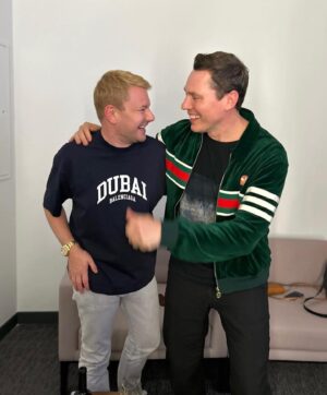 Andrey Shirman Instagram - Мой веселый друг и конечно диджей NO1 в мире @tiesto , его концерт на Coca-Cola Arena просто взрыв мозга !!!