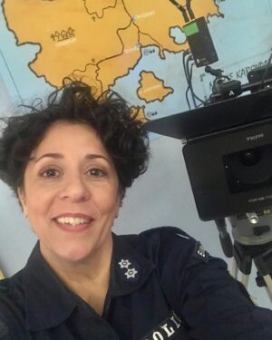 Andri Theodotou Instagram - Ευχαριστώ θερμά για τις ευχές !!! Θα απαντήσω ….μετά το γύρισμα!!! Σας φιλώ !!! #selfie #tbt #photooftheday #picoftheday #instagram #shooting #tv #actorslife #actrees #nameday #love #cute #camera #girl #wish #thankful