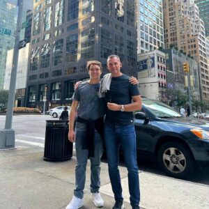 Andriy Shevchenko Instagram - Amazing time visiting my son in NY and at @yale university.❤️