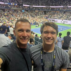 Andriy Shevchenko Instagram - Amazing time visiting my son in NY and at @yale university.❤️