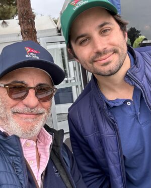 Andy García Instagram - US Open at LACC