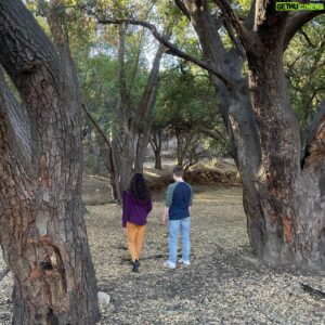 Andy Walken Instagram - Walk in the woods with @yayagosselin and Edmund. Hope everyone is having a happy and safe holiday season! Photos by @kate.walken 

#longtimenopost #helloagain #bestie #happyholidays #lawinter