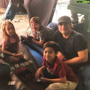 Andy Walken Instagram - Sometimes the quiet times between shots make some of the best memories! #wecanbeheros #avacadosmash #behindthescenes #setlife
