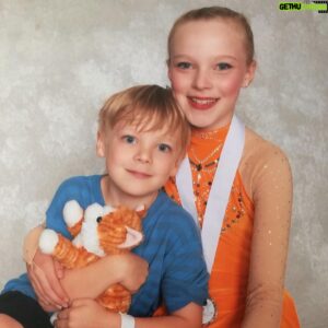 Andy Walken Instagram - I have a throwback Thursday with my sister Kate.  She graduates from High School today and I am really proud of her! #tgath #graduation #tbt #classof2021