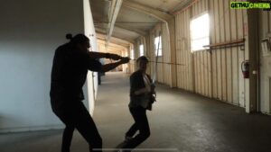 Andy Walken Instagram - Being dramatic…. #stunts #newskills #katana #sword #moviemaking 📷: @evan_raiff