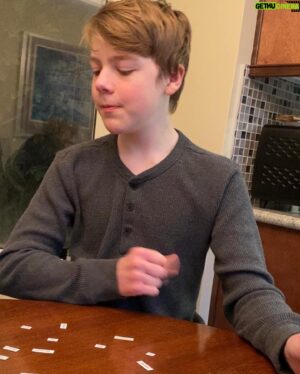 Andy Walken Instagram - Happy New Year! Classic game night with my family. How did you ring in the new year? #happynewyear2022 #happynewyear #ransomenotes @ransomnotesgame #cardsagainsthumanity #fibbage #mariokart