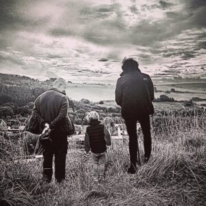 Aneurin Barnard Instagram - 3 generations of Barnards 🏴󠁧󠁢󠁷󠁬󠁳󠁿