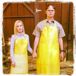 Angela Kinsey Instagram - Today on @officeladiespod it’s Moving On Part 2. This was a big episode for Dwangela! I asked @rainnwilson what it was like to get sprayed with that fire hose. (It was a fun day for me. 😂) We also hear from @oscarnunezla about his hanging upside down scene and @creedbratton called me while we were recording so we catch up with him too! He played his new song “Corner of the Universe” for us! I love our The Office family! Link in bio to listen. ❤️