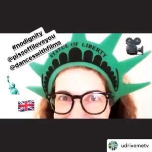 Angela Oh Instagram - This! ♥️
Posted @withregram • @udrivemetv Check out our friends @mccormack.jessie @pissoffiloveyou PIlot episode 🗽🇬🇧🎥THIS SATURDAY, Sept. 5th @danceswithfilms #nodignity #pissoffiloveyou #dwfla #danceswithfilms #digital #series