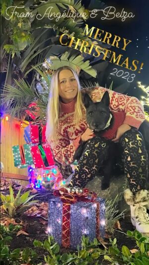 Angelique Kenney Instagram - Merry Christmas everyone ❤️ 🐾✨