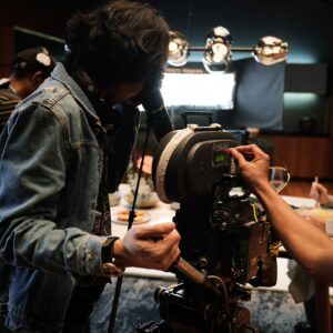 Angga Dwimas Sasongko Instagram - Day 18. Playing with new-but-old gear. After more than a decade, we finally resurrect the mighty @arri ST 35mm with @kodak_shootfilm.

@heartbreakmotelfilm

#Visinema @visinemaid

📸 @trirtn