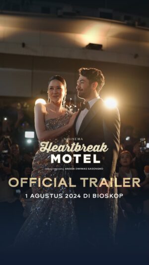 Angga Dwimas Sasongko Instagram - ❤️‍🔥Official Trailer HEARTBREAK MOTEL❤️‍🔥

Di balik dunia Ava yang gemerlap, ada rahasia yang tak ia ungkap. 

Masa lalu yang menuntut untuk diuraikan, bertaut dengan masa depan yang ia pertaruhkan.

Semuanya terekam rapat-rapat di Heartbreak Motel, tempat pelarian Ava. 
__
Film Heartbreak Motel disutradarai oleh @anggasasongko, diadaptasi dari novel best seller karya @ikanatassa, penulis naskah @aphang_alimsudio & @anggasasongko. Dibintangi oleh: @laurabas sebagai Ava Alessandra, @officialpilarez sebagai Reza Malik, dan @chicco.jerikho sebagai Raga Assad.

Segera tayang di bioskop seluruh Indonesia mulai 1 Agustus 2024! ❤️

#HeartbreakMotel
#HeartbreakMotelFilm