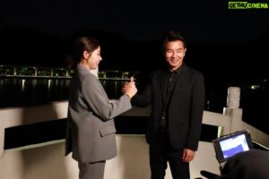 Angus Hsieh Instagram - 當action 響起，
一段段的感情，流動不止，
即使是戲，縱然是角色，
在心裡還是有一絲絲的漣漪！

愛過了，結束了，放下了！
謝謝安潔和文堯❤️

@simba.1220 

#天道 
#羅安潔
#陳文堯 
#三立台劇 
#三立藝能中心