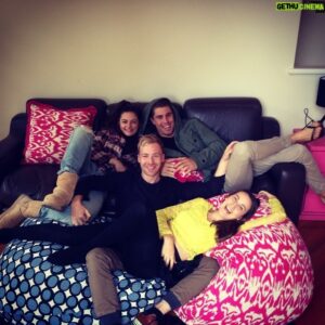 Angus McLaren Instagram - A shout out to this lovely mob. Thanks for the endless good vibes and hospitality @jr_davies @megannsmart @ellemickel