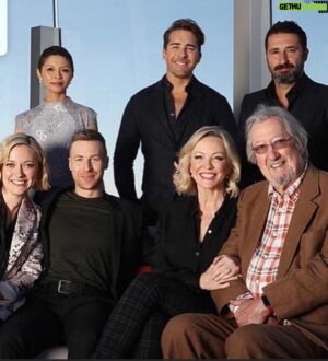 Angus McLaren Instagram - Hey Friends.
I had an absolute blast seeing this awesome crew again. Very excited to announce that Rafters is returning this year on September 17th, streaming on Amazon Prime. Big thanks to everyone who helped make yesterday’s announcement go off with bang, it was a terrific day all round. Very grateful to have the chance to work with these mighty fine folks that make it all happen.

@hugh_sheridan @rebeccagibney_ @erik.thomson @ghouvardas @michael.caton.96 @georgettehaig @haiha_le 

Thanks to the legends at...
@PrimeVideoAUNZ #PrimeVideoPresents
@backtotherafterstv
