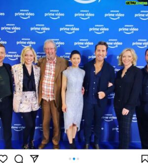 Angus McLaren Instagram - Hey Friends.
I had an absolute blast seeing this awesome crew again. Very excited to announce that Rafters is returning this year on September 17th, streaming on Amazon Prime. Big thanks to everyone who helped make yesterday’s announcement go off with bang, it was a terrific day all round. Very grateful to have the chance to work with these mighty fine folks that make it all happen.

@hugh_sheridan @rebeccagibney_ @erik.thomson @ghouvardas @michael.caton.96 @georgettehaig @haiha_le 

Thanks to the legends at...
@PrimeVideoAUNZ #PrimeVideoPresents
@backtotherafterstv