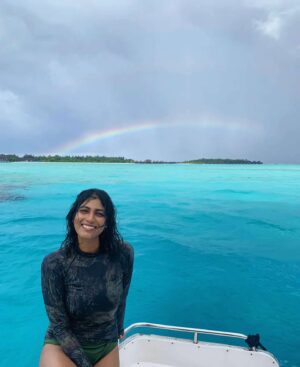 Anisha Alla Instagram - At the end of my first day back with the oceans.. #ThankYouGaia #LoveAlways