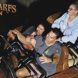Anita Corsini Instagram - I hate roller coasters. 🎢 That’s all. 

#disneyworld #yesthatistheminetrain #ilovemyfamily