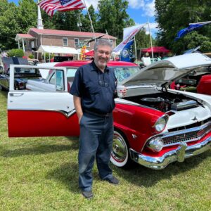 Anita Corsini Instagram - Took my pops out for a coffee   car show Saturday morning. He’s a TOTAL car man and some how knew the make, model, and YEAR of every (seriously every) vehicle in the lot. He’s amazing, smart, fun, loving and so easy to have a good time with! Great kickoff to the weekend! ❤️
