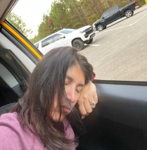Anita Corsini Instagram - Tired. As. A. Mother. I know I’m not the only one grinding it out on the daily get your naps in when you can 😘❤️ even if it’s the parking lot during baseball practice 🙌🏼