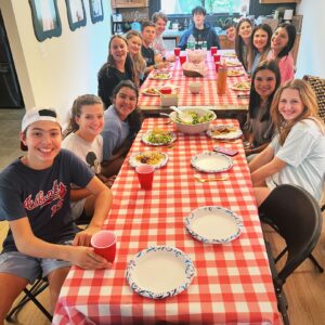 Anita Corsini Instagram - Oh how my heart is so full when kids show up to my house! My theory is … open doors, make the table bigger and set extra places … they will come. May everyone who walks through those doors know how loved and special they are. 

Happy last day of school kiddos!! Come see me every day this summer!! Why are teenagers so fun?!

>>>>>>>>>>>>>>>>>>>>>>>>>>>>>>>>
#lastdayofschool #friendstime #schoolsout #partying #summertime #summerbreak #nostalgia #memories #goodtimes #laughing #smiles #celebration #funwithfriends #lastday #schoolyearsend #schoolsends #schoolsend #schoolsendparty #endofyear #friendsforever #schoolfriends #schoolmemories #summer #summervibes #summermood #friendship #schoolsadness #schoolgoodbyes #schoolfarewell #schoolcelebration