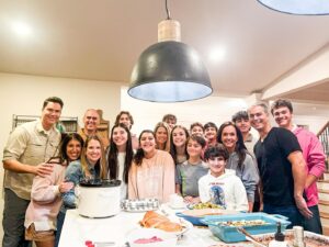 Anita Corsini Instagram - I think I’m starting something new: Framsgiving.  These friends who are like family are the greatest and nobody even gave me a bad time for burning the rolls 😆Another one in the books!

#FriendsgivingFeast #ThanksgivingWithFriends #FriendsgivingTraditions #FriendsgivingCelebration #FriendsgivingGathering #ThankfulForFriends #FriendsgivingMemories #FriendsgivingParty #FriendsgivingDinner #FriendsgivingFestivities