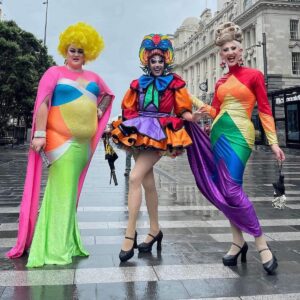 Anita Wigl'it Instagram - Pride Season 2024 with @misstrinityice and @kitamean - the ladies that help me make and make bad decisions for me 😂