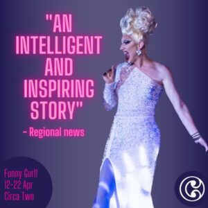 Anita Wigl'it Instagram - Five final shows in Wellington at @circatheatre !! 😍

I’ve never been called intelligent before! 🥹😂