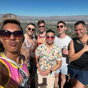 Anita Wigl'it Instagram - Palm Springs Pride with the most INCREDIBLE people ☀️🌴

This trip has been everything that I needed - I’m so grateful ☺️