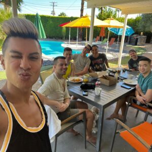 Anita Wigl'it Instagram - Palm Springs Pride with the most INCREDIBLE people ☀️🌴

This trip has been everything that I needed - I’m so grateful ☺️