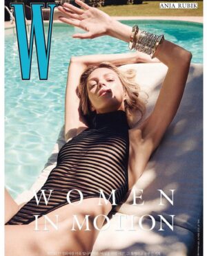 Anja Rubik Instagram - .. always in motion 😉

Thank you @boucheron and @wkorea 💎